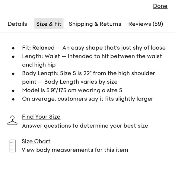 BNWT Aritzia Wilfred Free Cropped Autumn Shirt Jacket, Size XXS - Picture 4 of 5